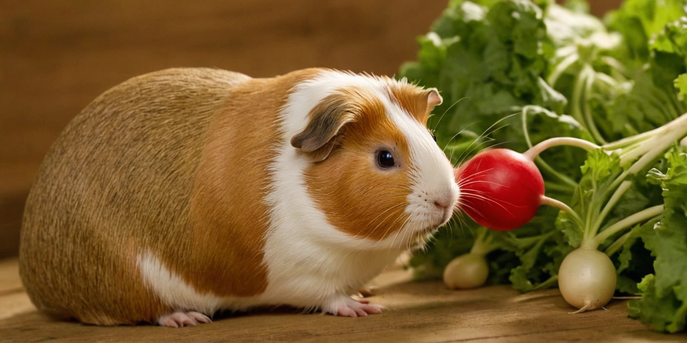 can guinea pigs eat radishes