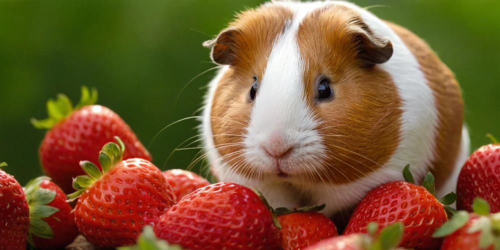 can guinea pigs eat strawberries