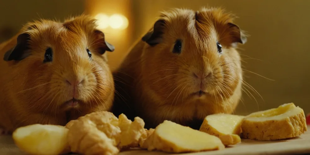 can guinea pigs eat ginger