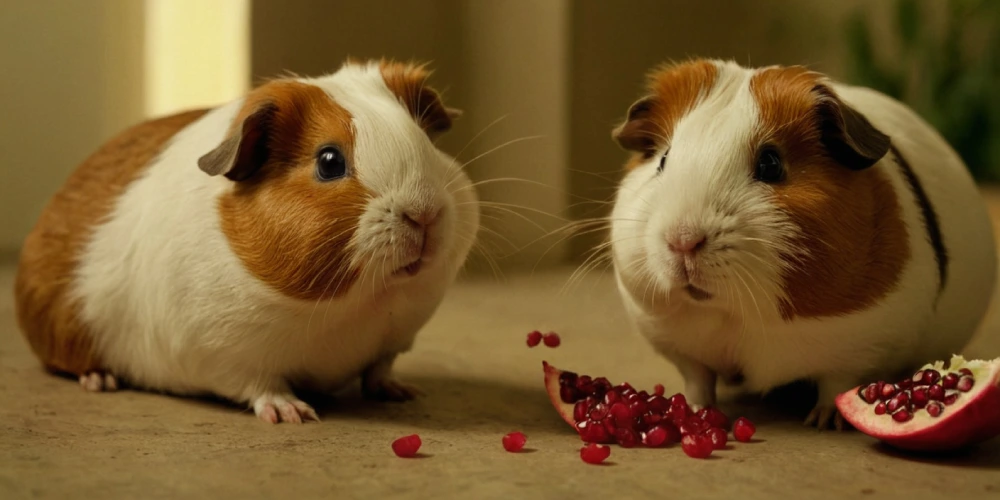 Can Guinea Pigs Eat Pomegranate